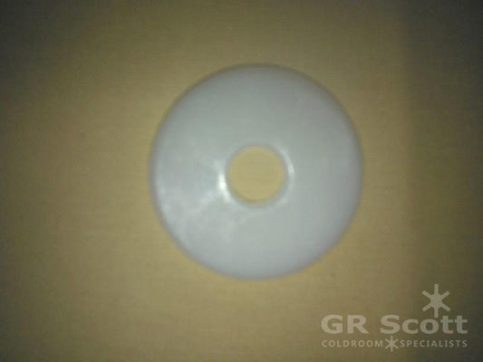 Washer, Loadspreading , M10 * 45 in White (11.5 x 45 x 4.5mm)
