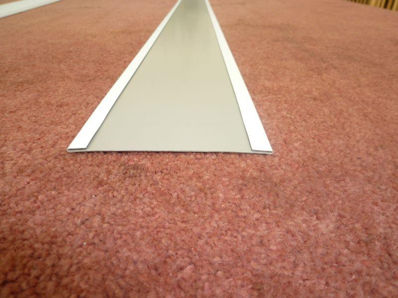 Flat cover strip/trim 50mm with safe edges to both sides
