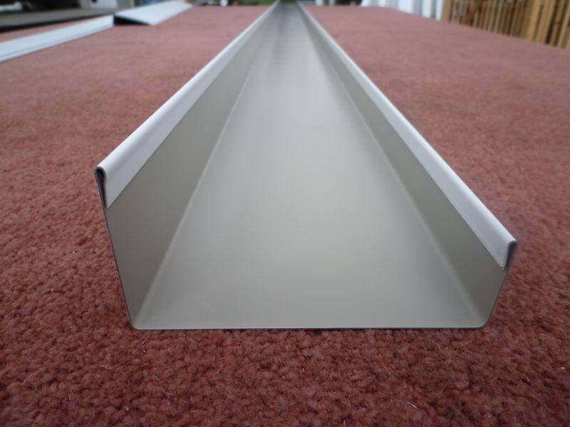 125mm White foodsafe capping, flashing channel (sole plate) for panels