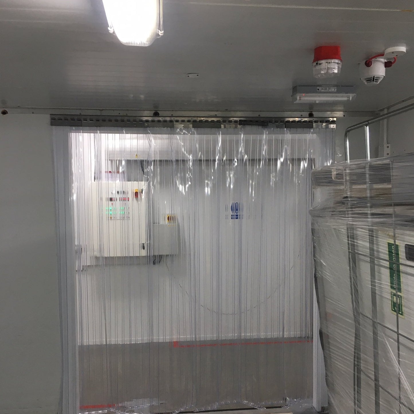 Strip Curtains Coldroom chiller Complete kit PVC with Hanging Rail for 900mm Doorway
