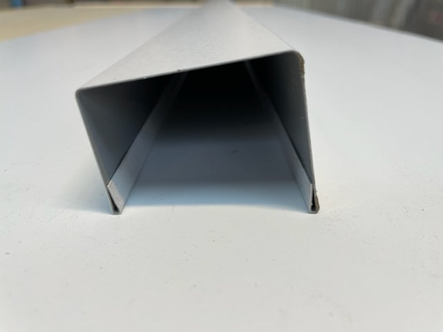 80mm White foodsafe channel (sole plate) for panels