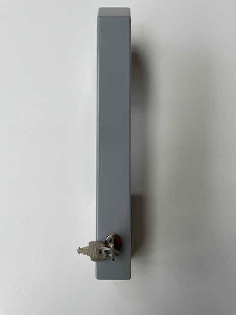 Jumbo Lock Standard Cylinder (Chrome/Grey Enamel)