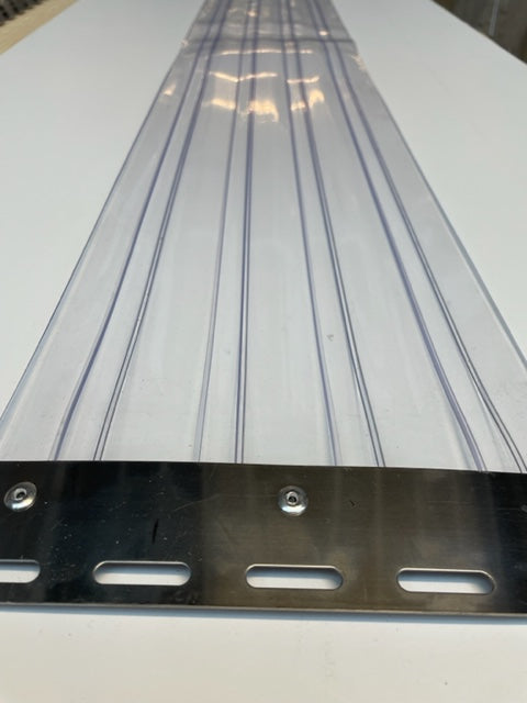 Strip Curtains PVC 'Double Bumper' Non-Stick, 200mm x 2mm